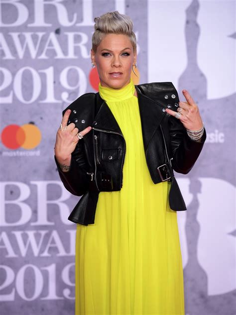 Pink At Brit Awards 2019 In London 02202019 Hawtcelebs