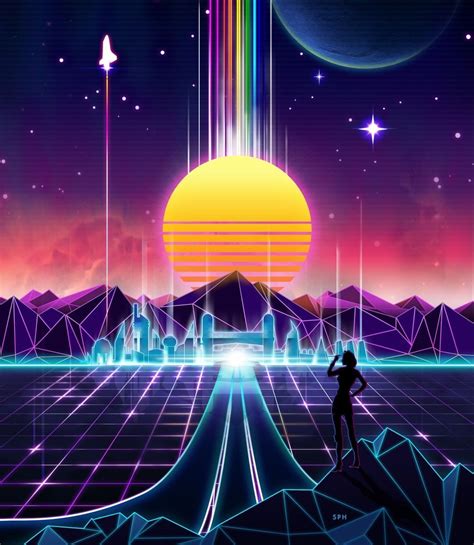 Synthwave Android Wallpapers Wallpaper Cave