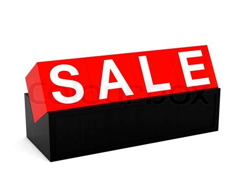 Sale Red Sign Stock Image Colourbox