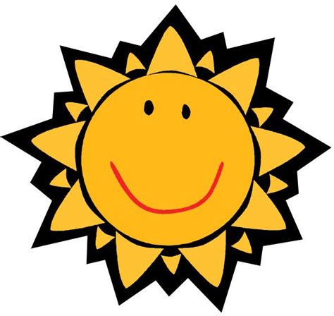 Hot Sun Clip Art Clipart Best