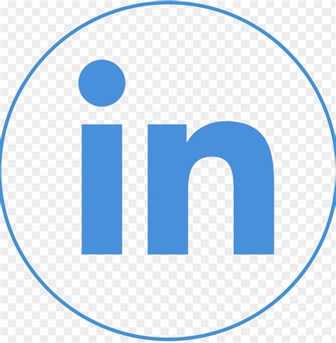 Linkedin Round Logo Png Image With Transparent Background Toppng