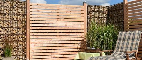 Sichtschutzzaun aus holz, wpc, alu oder kunststoff: Sichtschutzzaun vom Holzfachhandel in Niederlauer