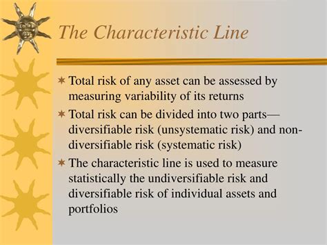 PPT - CAPM and the Characteristic Line PowerPoint ...