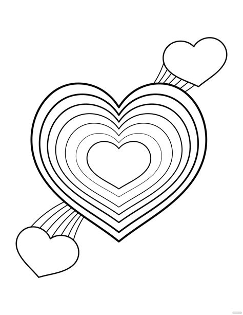 I Love You Coloring Page Heart Coloring Pages Love Co