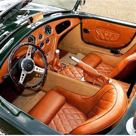 Clean And Classy Ac Shelby Cobra Interior Upholstered By Smtrimming