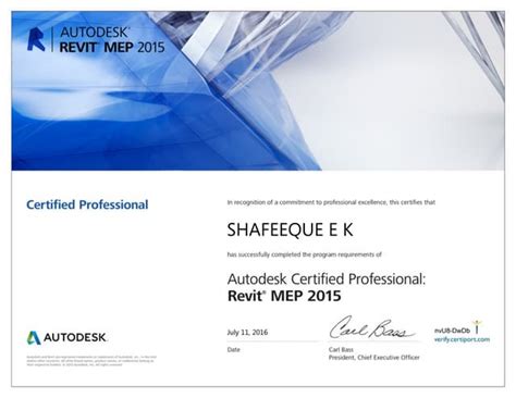 Revit Mep Certificate 2015 Ppt