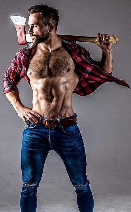 Pin By Jos On Barbas Lumberjack Men Shirtless Men Scruffy Men