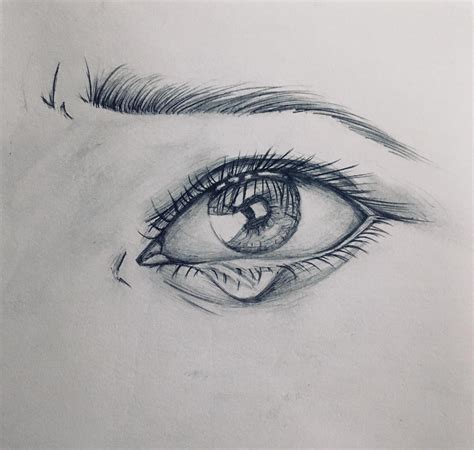 How To Draw Eyes Easy Eye Drawing Crying Eye Drawing Drawings Images