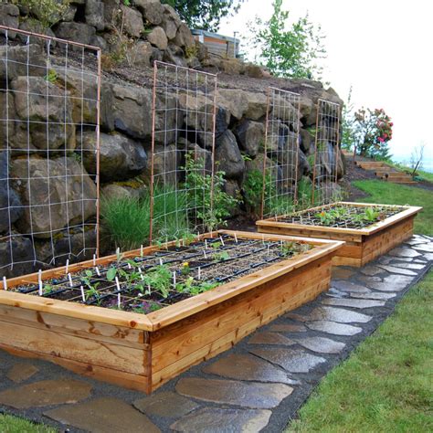 As the years pass, the deep soil of your raised garden bed becomes incredibly rich and loaded with soil life. Build Your Own Raised Bed Frame with Seats (digital download) | Vegetable garden planning ...