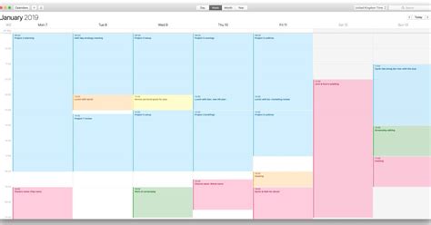 How To Use Color Coded Calendars On Mac Iphone And Ipad To Maintain