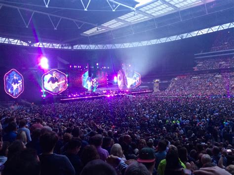 Coldplay A Head Full Of Dreams Tour Wembley Stadium A View From