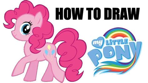 How To Draw Pinkie Pie My Little Pony Step By Step Video Drawings