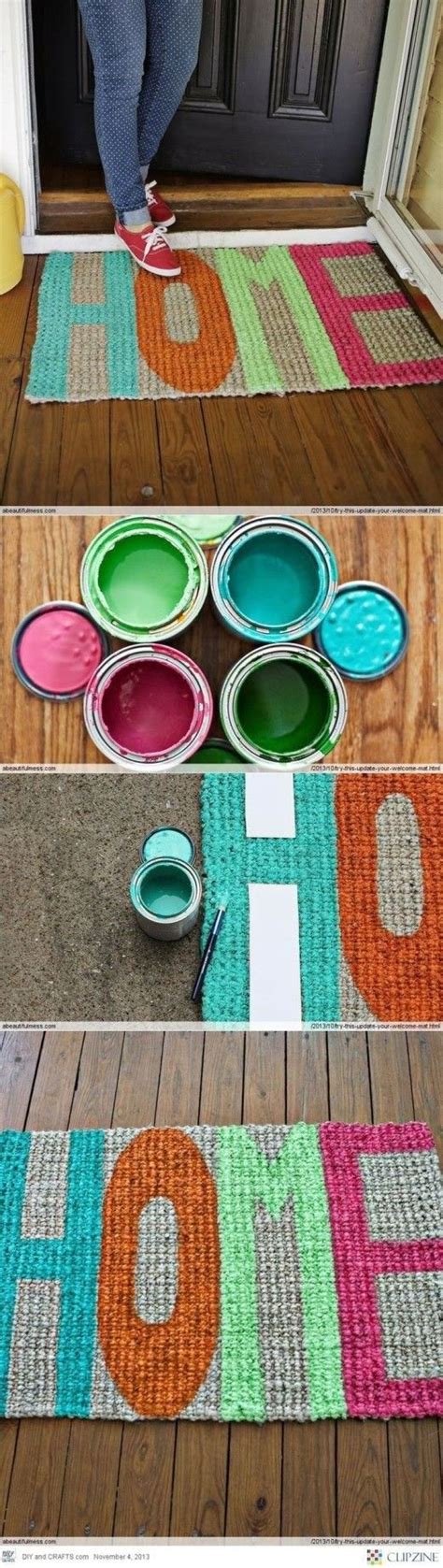 Try This Update Your Welcome Mat A Beautiful Mess Diy Home Decor