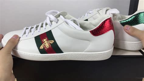 Gucci Ace Embroidered Bee Sneaker For Male Unboxing And Review Youtube