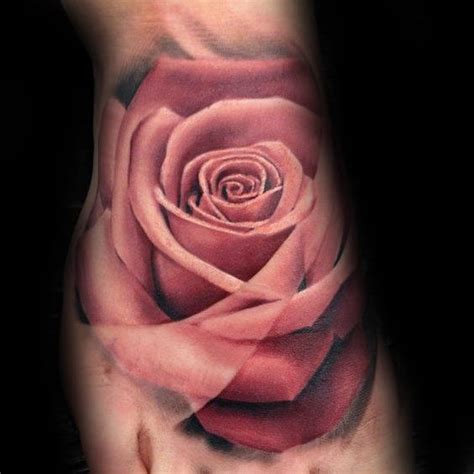 90 Realistic Rose Tattoo Designs For Men Floral Ink Ideas