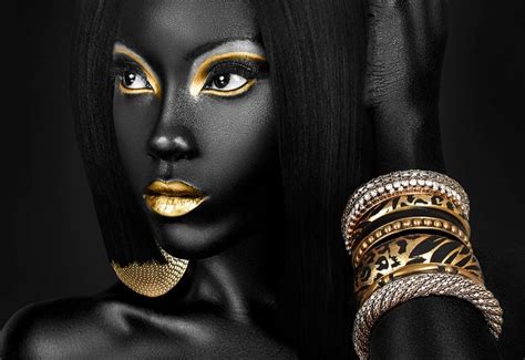 Makeup Wallpapers Backgrounds Black Backgrounds Beautiful Black Women