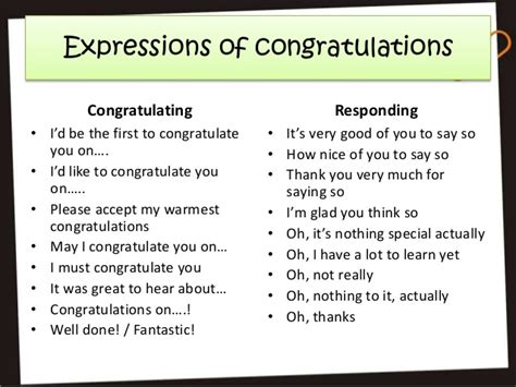How not to congratulate someone on a promotion. Congratulation kls 10 kurikulum 2013