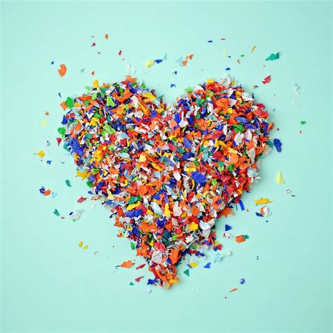 Confetti Heart Photograph By Juj Winn Fine Art America