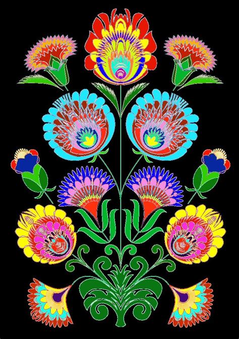 More From Anna And Lene Schepper Paper Cuts Folk Art Flowers Folk