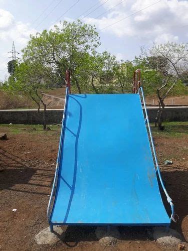 Red Fibreglass Frp Spiral Slide For Playground Age Group Up To 12