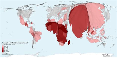 Poverty Map Of The World