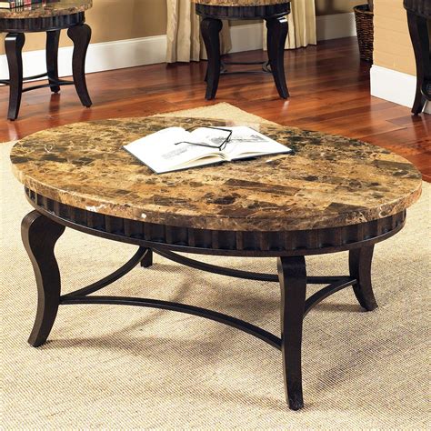 The 9 Best Collection Of Round Granite Top Coffee Tables