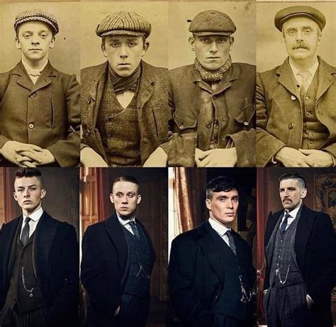 The Real Peaky Blinders And Actors Who Portrayed Them Random Peaky