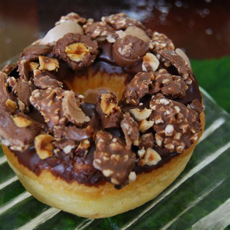 Special Donut Ferrero Rocher Topped Jarams Donuts
