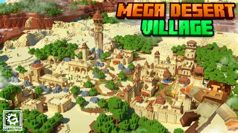 Mega Desert Village By Gearblocks Minecraft Marketplace Map
