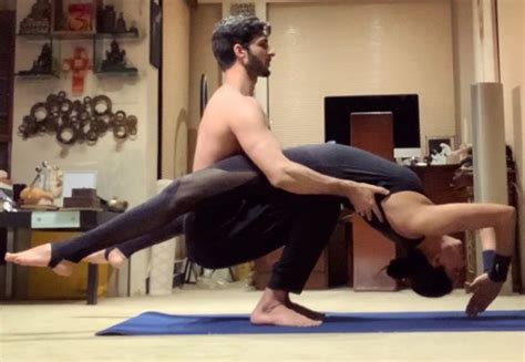 Sushmita Sen Shares A Lovely Couple Yoga Video