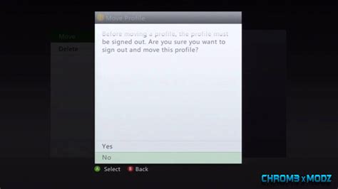 Chr0m3 X Modz How To Extract Your Xbox 360 Profile Using