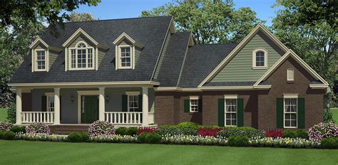 As american has apple pie, these classic ranch house plans embody the spirit of simple construction, easy access and harmony with their surroundings. Southern Living House Plan with Style - 51119MM ...