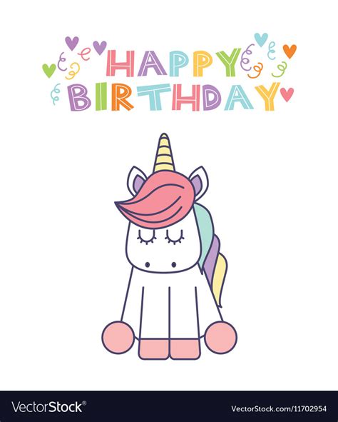 Fish Happy Birthday Card Unicorn Birthday Cards Birth