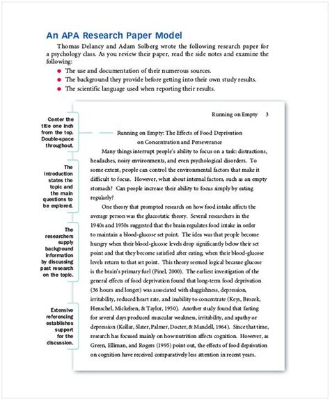 Examples Of Action Research Templates In Apa Reflection Essay Example
