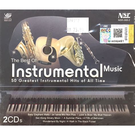 Musical Cd The Best Of Instrumental Music 50 Greatest Instrumental Hits