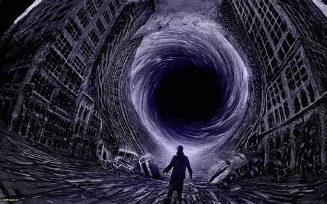 720p Free Download Destructive Black Hole In The City Black Void Hd