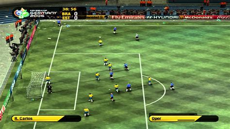 Svjetsko prvenstvo u nogometu, njemačka 2006. FIFA World Cup 2006 Maxed Out Gameplay - Estonia vs Brazil ...