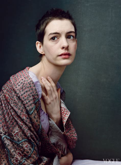 anne hathaway as fantine in les misérables photographed by annie leibovitz movies photo