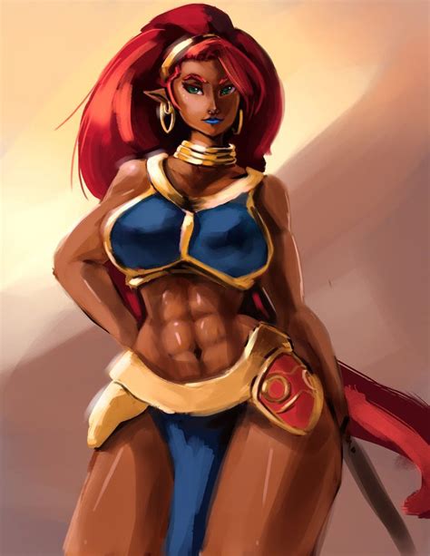 Breath Of The Wild Urbosa By Checkerboardazn The Legend