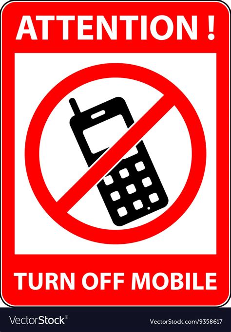 No Phone Telephone Prohibited Symbol Royalty Free Vector
