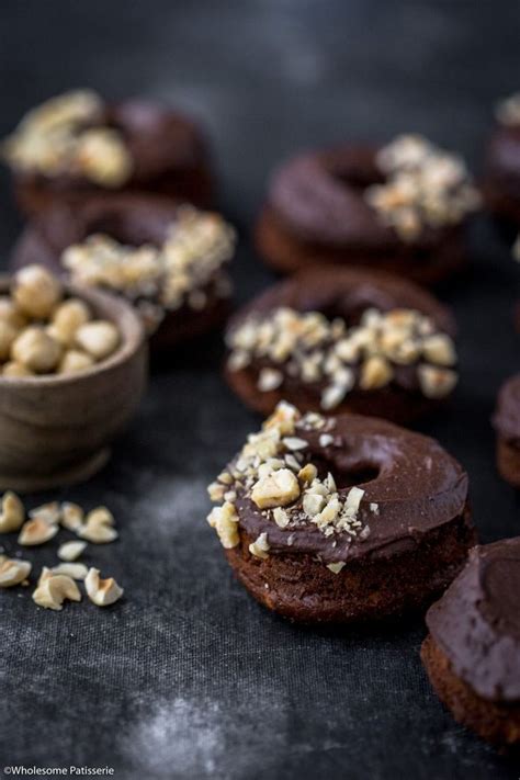 Chocolate Hazelnut Donuts Wholesome Patisserie Recipe Chocolate