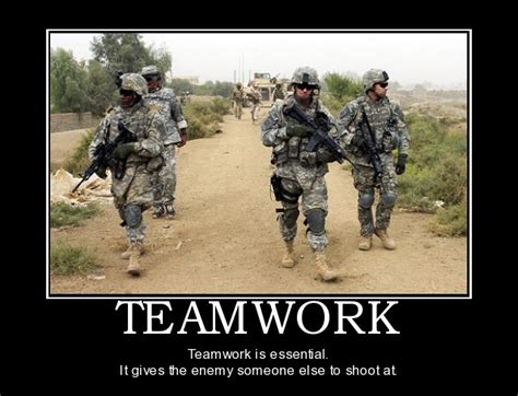Army Teamwork Quotes Quotesgram