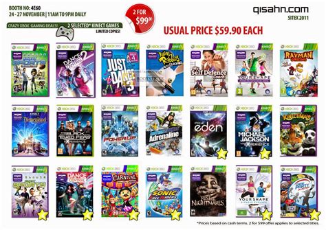 Soccer, bowling, track & field, boxing, beach volleyball and table tennis. A Little Article and Note: Xbox 360 Kinect Games List