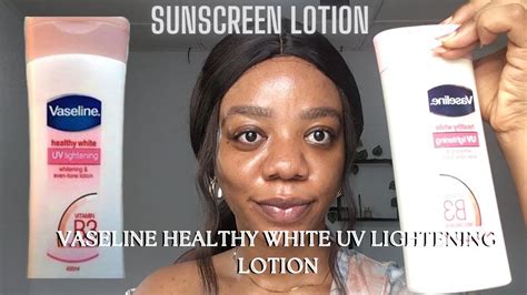 Vaseline Healthy White Lotion For Fair Skin Product Review Youtube