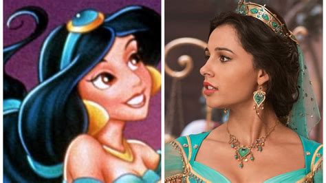 aladdin why jasmine doesn t bare her midriff this time