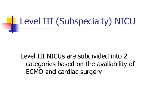 This includes premature babies, twins, triplets and other multiples. PPT - Levels of Neonatal Care: WV Guidelines PowerPoint ...