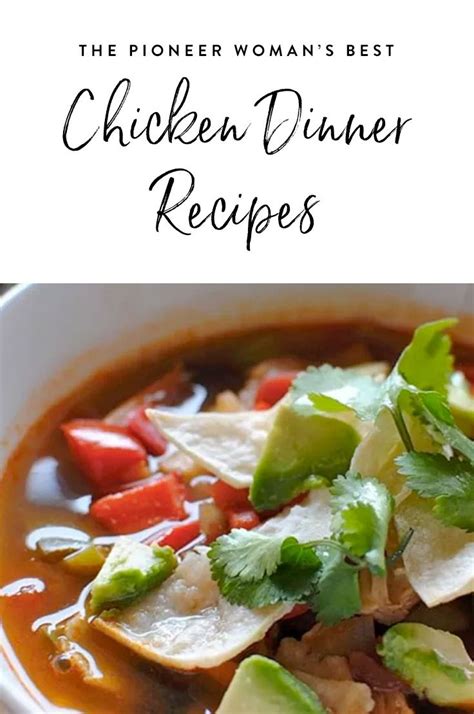 Maybe you would like to learn more about one of these? The Pioneer Woman's Best Chicken Recipes | Chicken recipes ...
