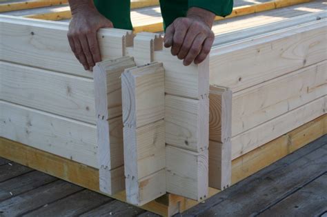 Easy To Construct Cabins Made From Interlocking Parts South West Log