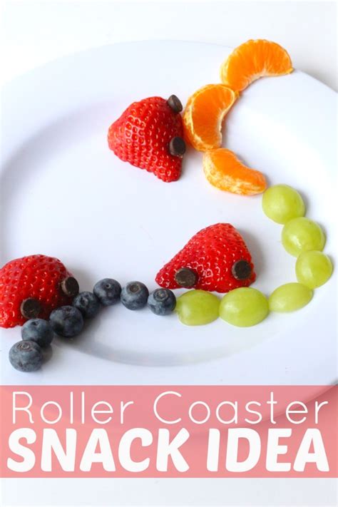 Roller Coaster Snack Idea For Lifes Ups And Downs Raising Whasians