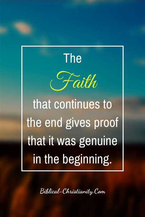 Genuine Faith Is The Faith That Saves Assurance Of Salvation